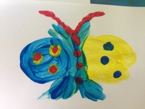 As our butterfly appeared to be